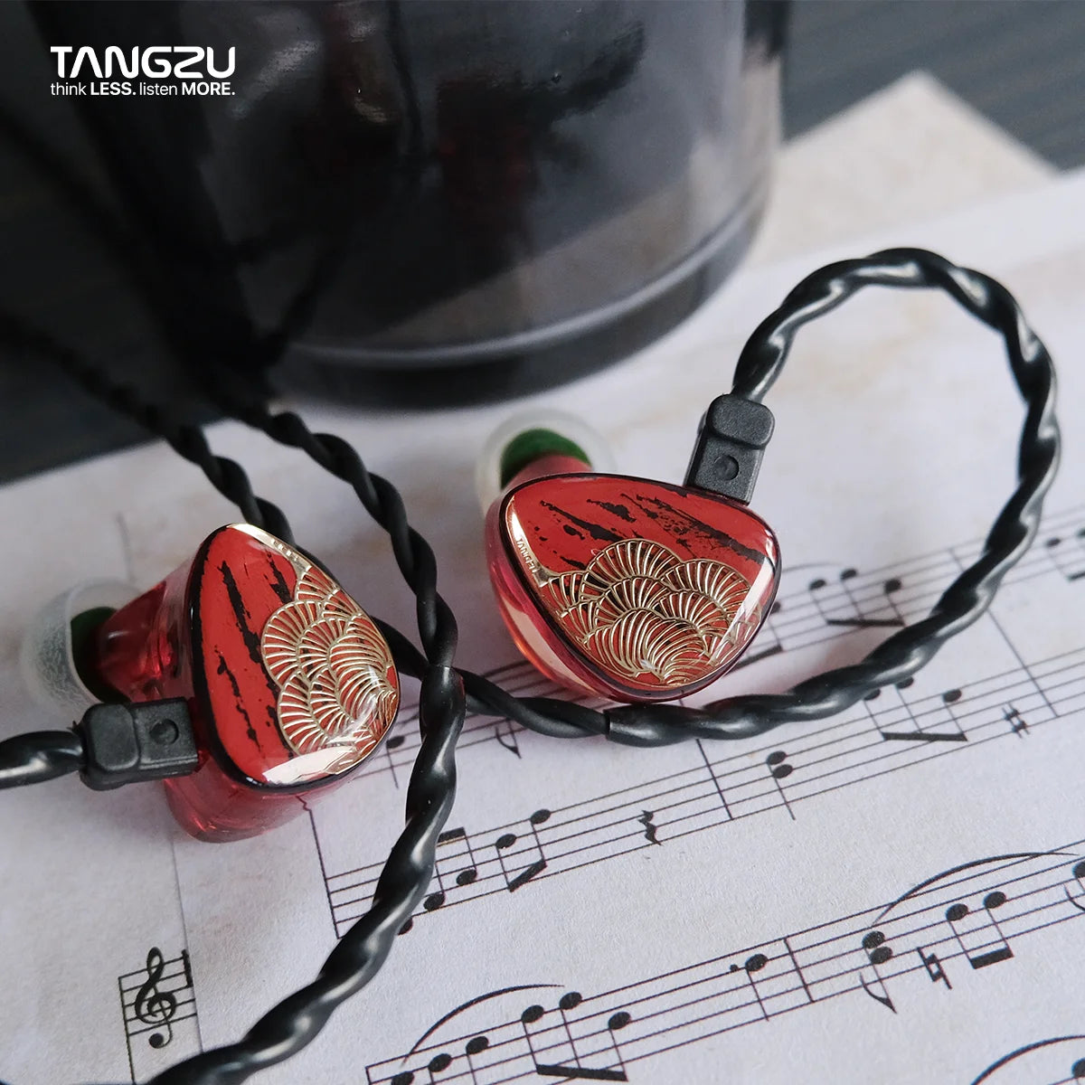 TANGZU XUAN NV Dual Dynamic Driver Earphone with 0.78mm Detachable Cable
