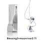 MOONDROP Blessing3 In-Ear Earphones 2DD+4BA Hybrid Triple-range Frequency Division In-ear Monitors 0.78-2pin Blessing 3 Earbuds