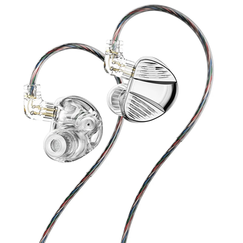 TRN V10 PRO 2DD+2BA Hybrid In-Ear Monitors with Upgraded Replaceable Cable Design