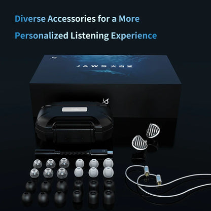 TRN JAWS 3DD+4BA+1PD Hybrid Drivers In-Ear Monitor Earphones HiFi Music Earbuds with 2Pin Detachable Cable