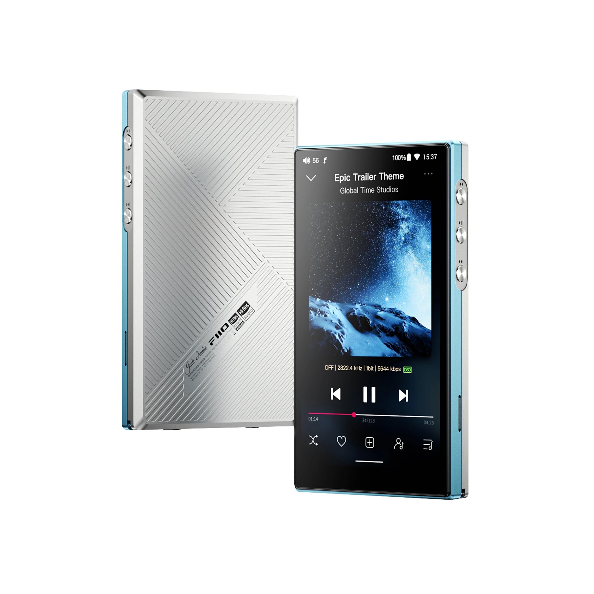 JM21 Android 13 Hi-Res Music Player MP3 with Snapdragon 680, Bluetooth Wifi USB DAC 12.5H Playtime