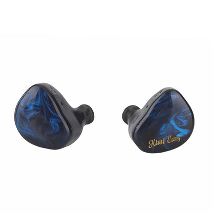 Kiwi Ears Cadenza 10mm Beryllium Dynamic Driver IEM 3D Printed with Detachable Interchangeable Plug 0.78 2pin 3.5mm IEM Cable