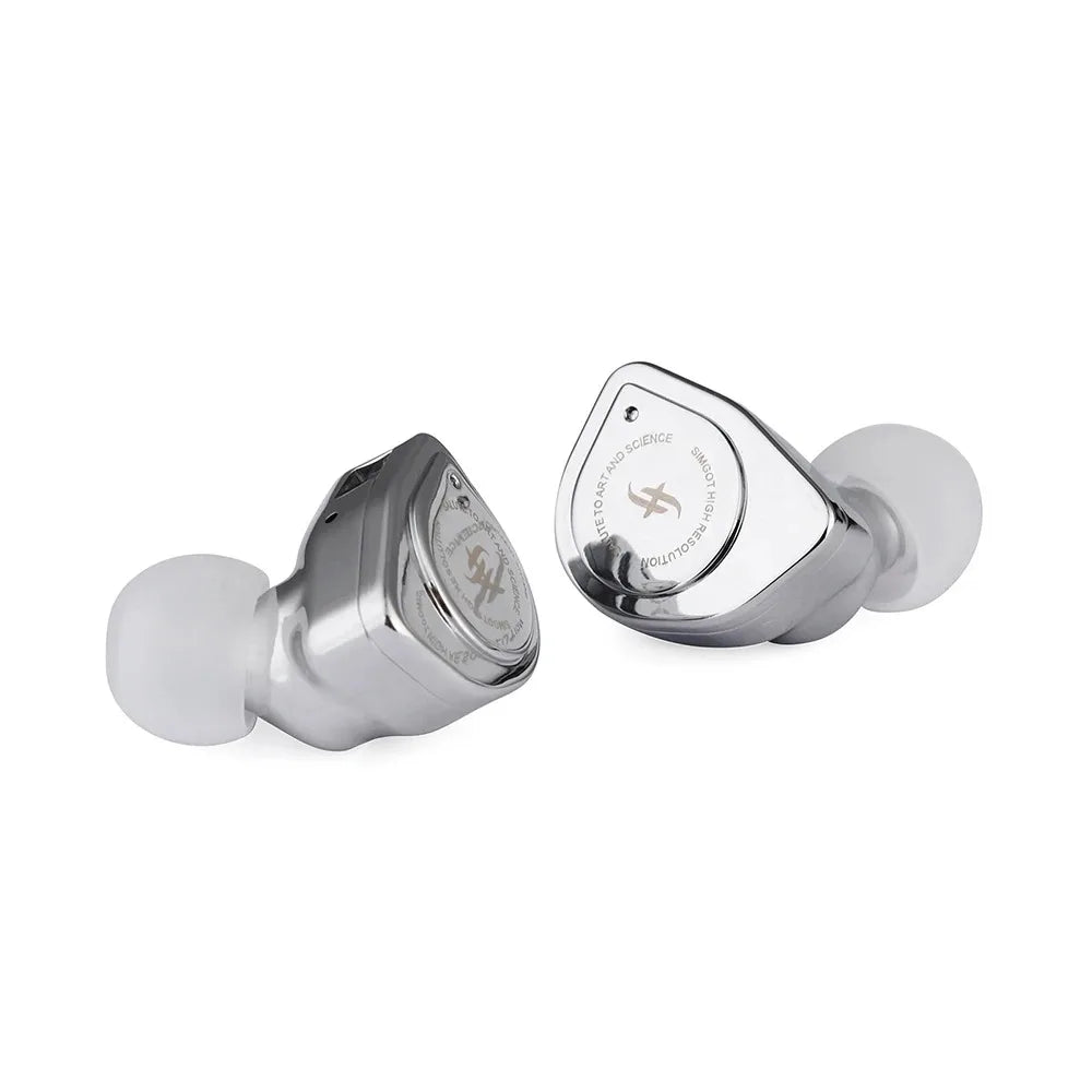 SIMGOT EW200 10mm SCP Diaphragm Dual-Magnetic-Circuit & Dual-Cavity Dynamic Driver In-Ear Earphones