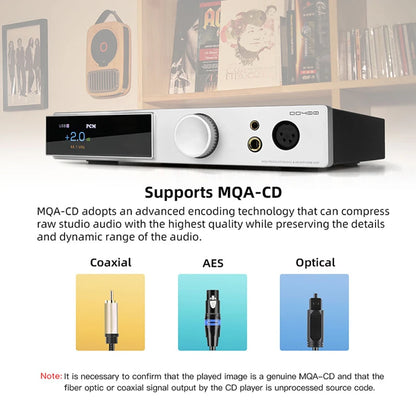 SMSL DO400 Fully Balanced Audio Decoder & Headphone Amplifier ES9039MSPRO BT5.1 4XLR/4.4mm/6.35mm headphone Output