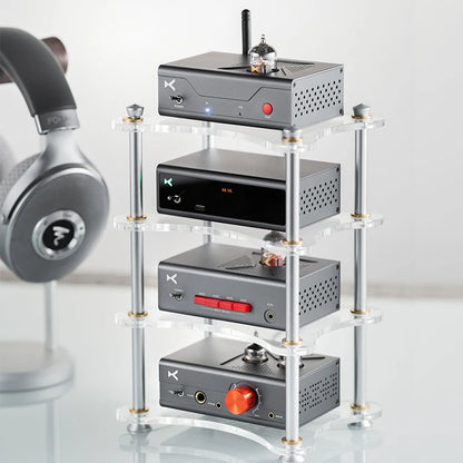 XDUOO X-R01 Multilayer Acrylic XR01 HIFI Rack Suitable for Stacking Small Amps, Decoders for MT-602 MT-604 MU-604 etc.