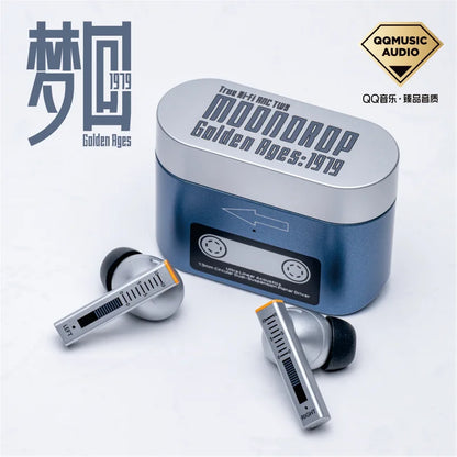 Moondrop Golden Ages TWS Earphones 13mm Super-Linear Full-Frequency Planar Magnetic Driver Multi-Protocol Lossless Transmission
