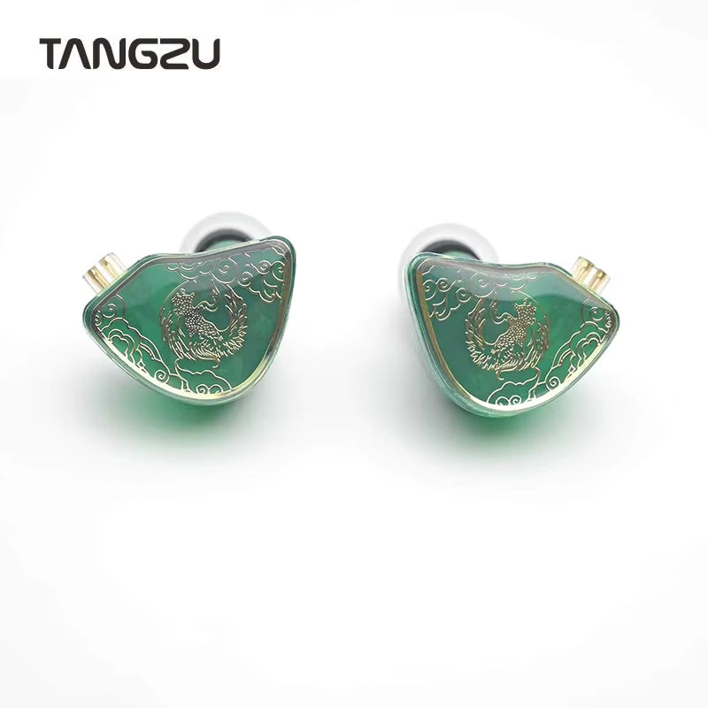 TANGZU WAN ER SG 10Mm Dynamic Driver Unit IEM Microphone in Ear Earphone Detachable 0.78Mm 2Pin Bass Vocal Music HIFI Earbud