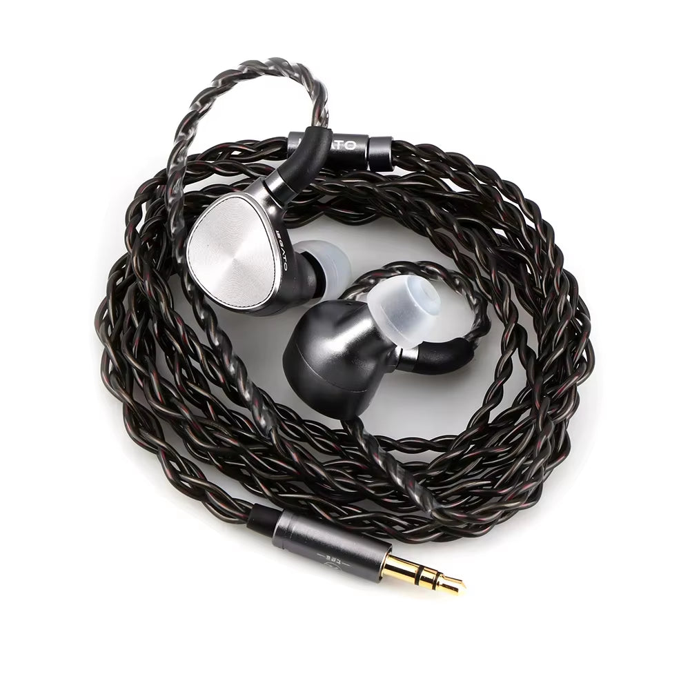 7Hz Legato 2DD Hifi in Ear Monitor Dual Dynamic Driver Earphone IEM with Detachable OCC 0.78Mm 2Pin Cable