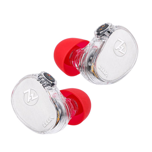 7Hz X HBB Elua 10Mm + 8Mm Dual Dynamic Driver IEM Hifi Earphones with Detachable Cable Design and Balanced Sound